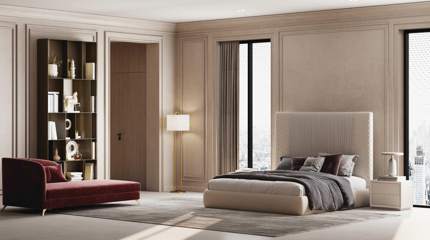 Casa MOON Bed – Premium Italian Imported Bedroom Furniture