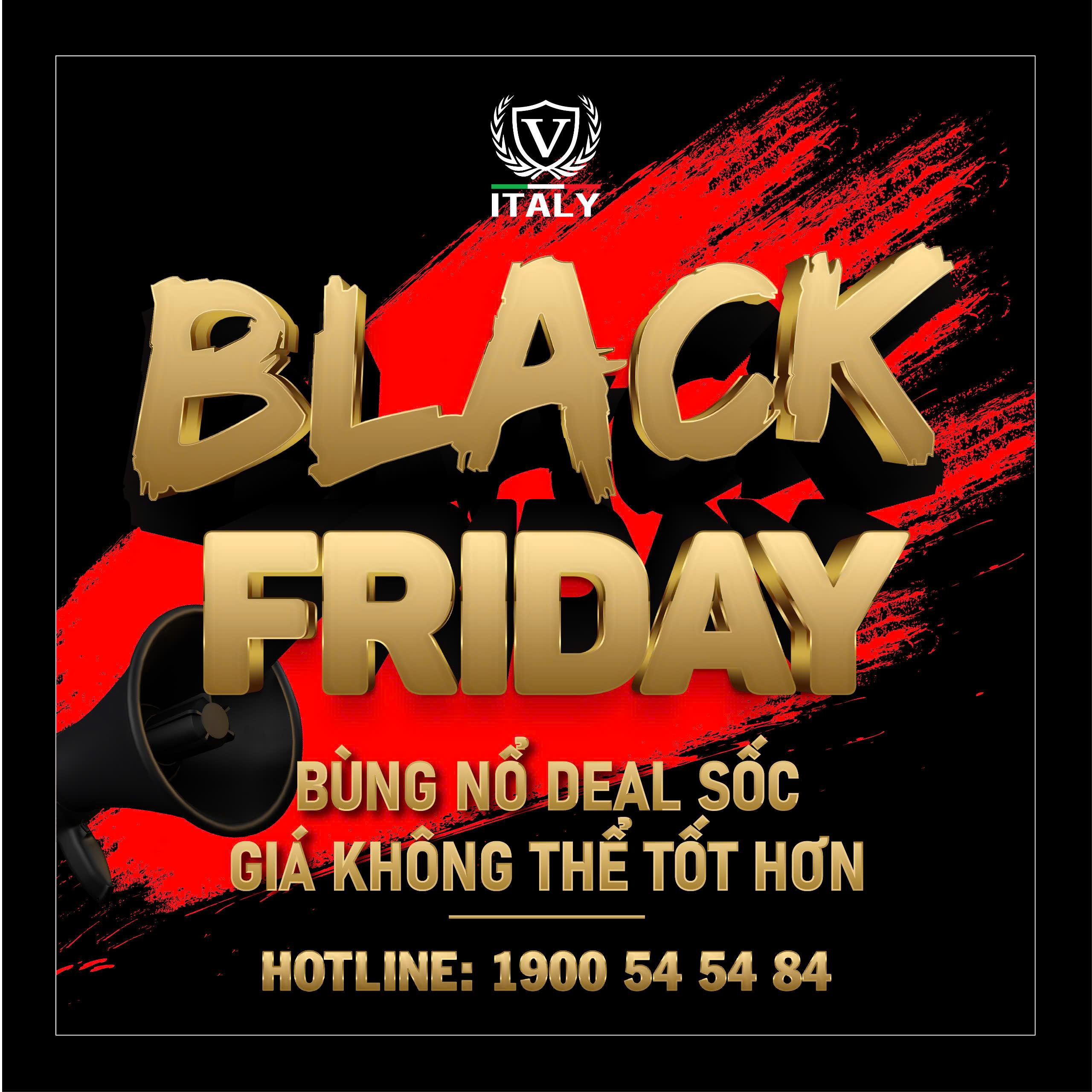 BLACK FRIDAY 2024, MUA NỘI THẤT NHẬP KHẨU ƯU ĐÃI ĐẾN 70% TẠI V-ITALY